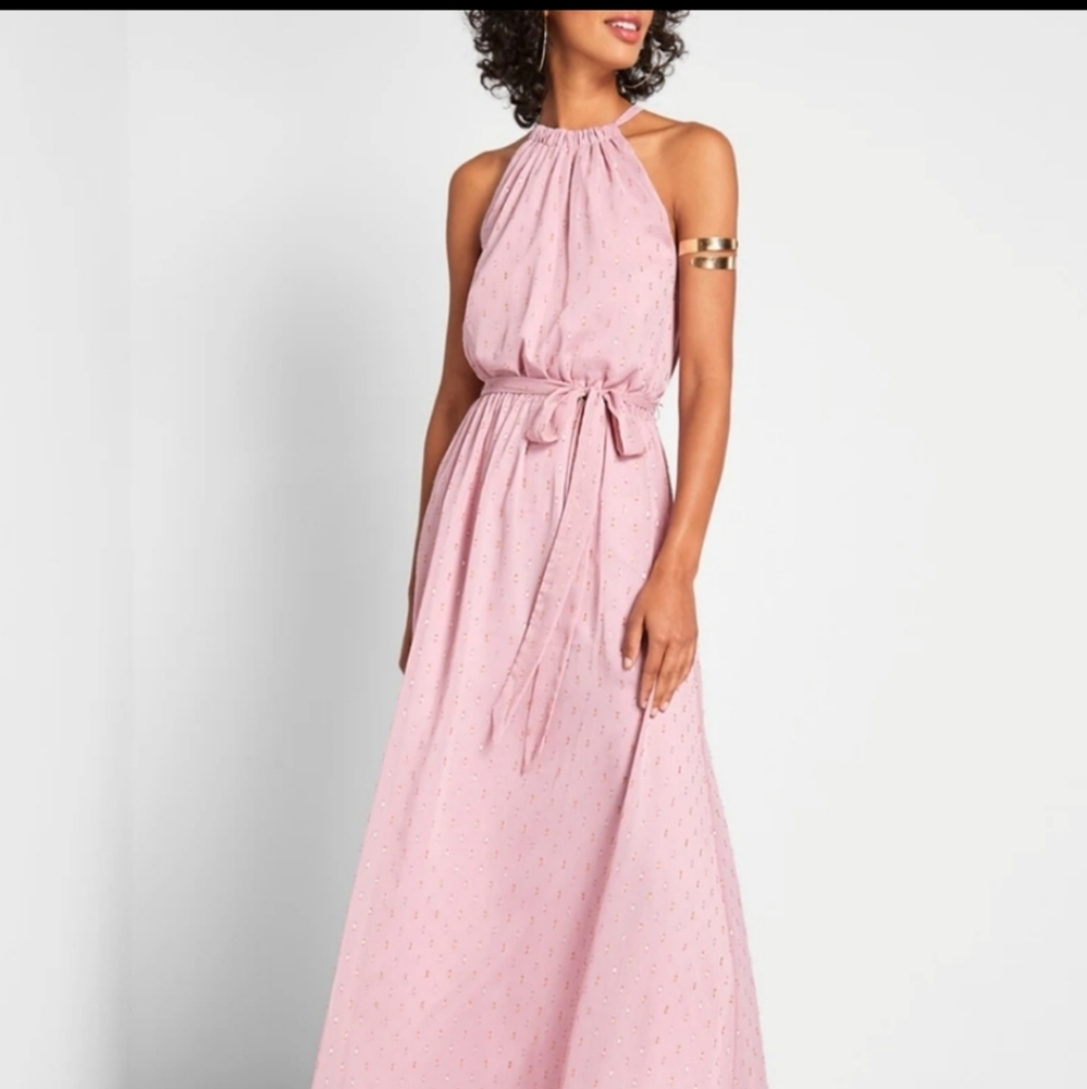 - NWT Modcloth chiffon maxi dress